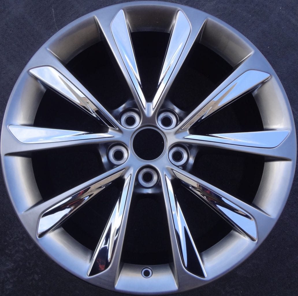 Details about   One 2013-2015 19" Cadillac XTS Chrome Wheel Insert  22779689 L  Wheel 4774 1 