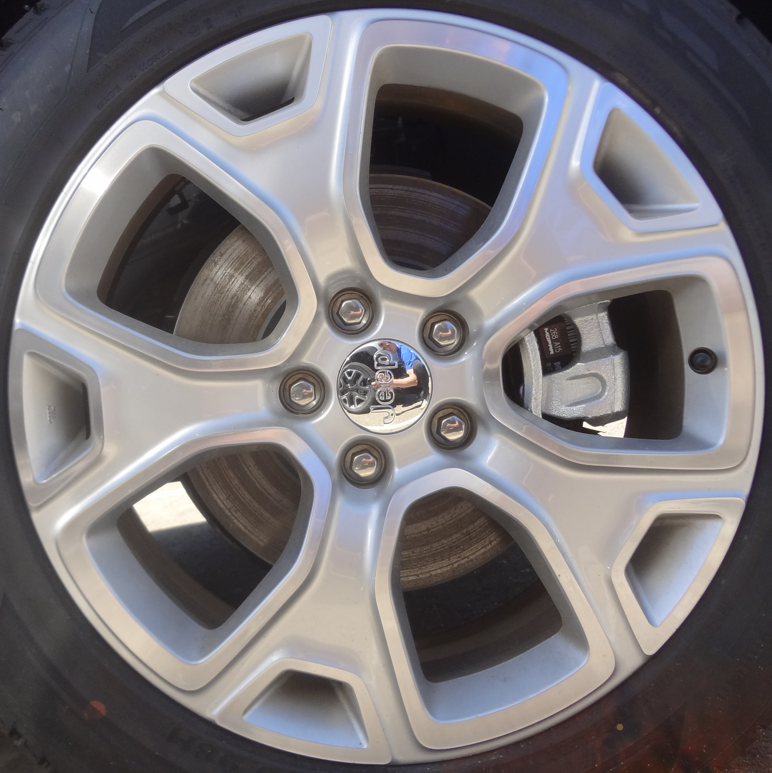 Jeep Renegade 9150PLS OEM Wheel | 5XA69MAAAA | OEM Original Alloy Wheel