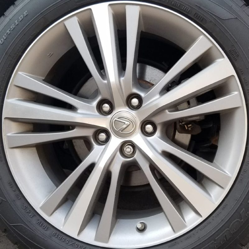 Lexus RX350 2015 OEM Alloy Wheels | Midwest Wheel & Tire 2015 Lexus Rx 350 Tire Size 19 Inch Wheels